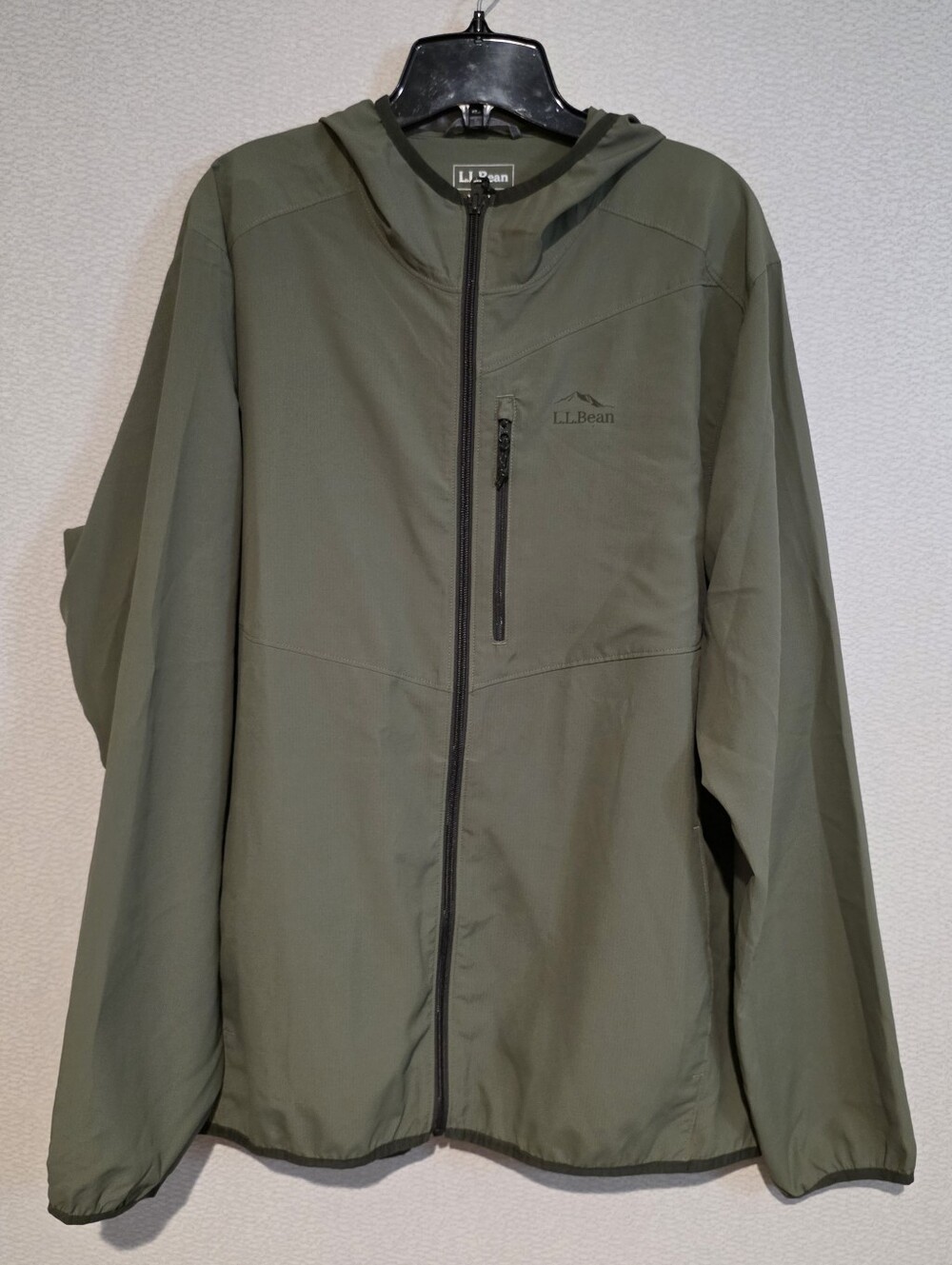 L.L. Bean Mens No Fly Zone Jacket XL Reg Insect Repellent Upf 50 Outdoors